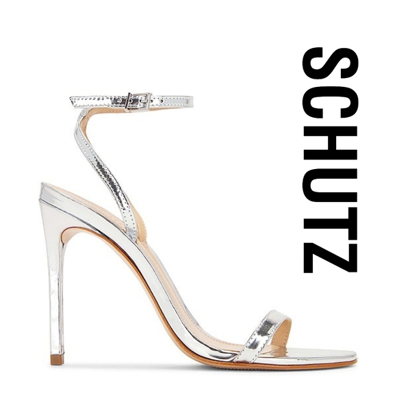 SCHUTZ Joenn Prata Size 9.5 Stiletto